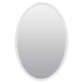 Zenith Products 31 in. H X 21 in. W X 4 in. D Oval Medicine Cabinet/Mirror