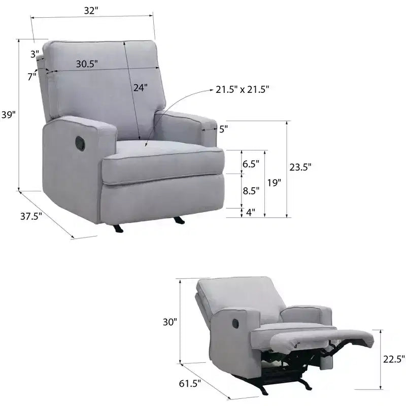 Fauteuil relax inclinable Salma