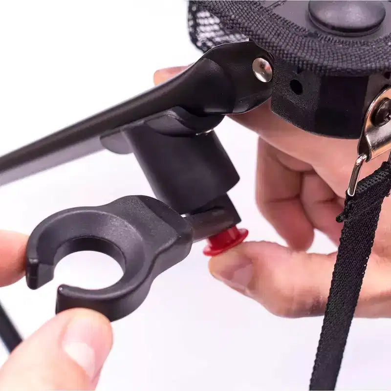 Table à vin pliable portable d'extérieur à hauteur réglable avec porte-gobelets et sac de rangement